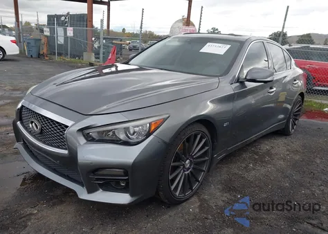 2017 Infiniti Q50 2.0T Premium from USA, damaged, VIN JN1CV7AP0HM640123